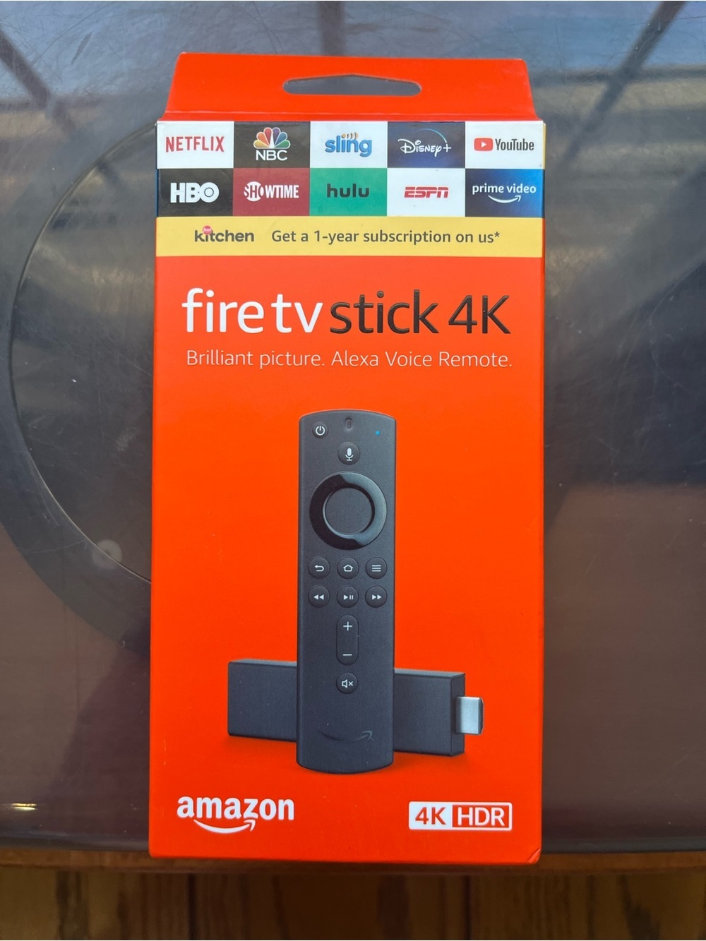 Amazon Fire TV Stick 4K - Red Packaging, Black Device